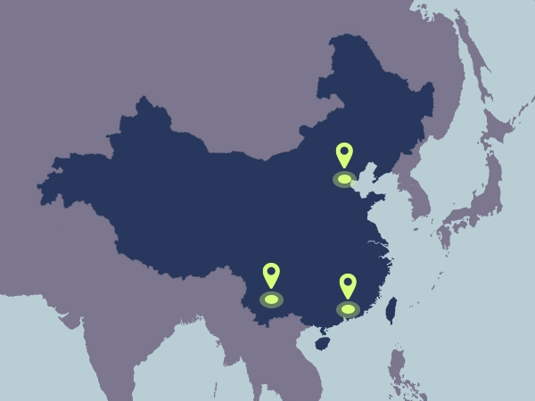 中国リージョン