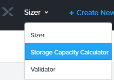 Storage Capacity Calculator